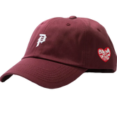 Primitive X Promises Adjustable Burgundy Strap Back Cap Dad Hat