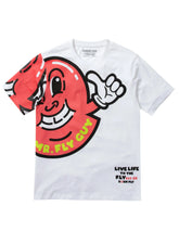 Born Fly Mr. Fly Guy Shoulder White Men's Short Sleeve T-Shirt