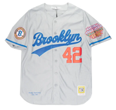 Brooklyn Royal Giants Negro Baseball League Gray Button Up Jersey