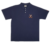 Virginia Cavaliers Russell Athletic NCAA Team Logo Big & Tall Polo Shirt