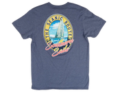 Croft & Barrow Southern Sails Graphic Men's Navy Blue T-Shirt