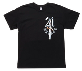21 Savage Rap, Hip Hop Artist "Dagger" Tour Men's Black T-shirt