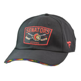 Ottawa Senators Fanatics HIFE Black Adjustable Relaxed NHL Hat