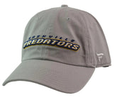 Nashville Predators Fanatics NHL Wordmark Logo Adjustable Gray Dad Hat