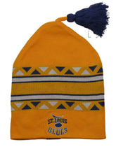 Adidas St. Louis Blues Reverse Retro Tassel Knit Beanie