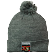 Ottawa Senators Fanatics Authentic Pro Home Ice Knit Beanie w/ Pom