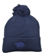 Nashville Predators Fanatics Women’s Blue Tonal Knit Beanie with Pom