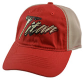 CCM Retro Titan Hockey Stick Brand Flexfit Mesh Back Hockey Hat