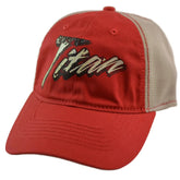 CCM Retro Titan Hockey Stick Brand Flexfit Mesh Back Hockey Hat