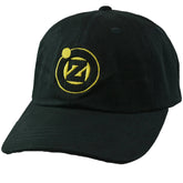 ZEDD and the Orbit Tour Black Relaxed Fit Yellow Logo Adjustable Hat by Yupoong