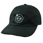 ZEDD and the Orbit Tour Black Relaxed Fit White Logo Adjustable Hat by Yupoong