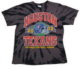 '47 Houston Texans NFL Tie-Dye Tubular Football T-Shirt