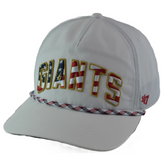 San Francisco Giants '47 Stars & Stripes Flag Flutter Hitch Adjustable Lightweight MLB Captains Hat