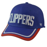 Los Angeles Clippers NBA Royal Jersey OSFM Stretch Fit Hat by '47