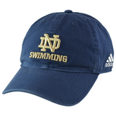 Notre Dame Fighting Irish NCAA Swimming Blue Relaxed Fit Adjustable Cap Dad Hat