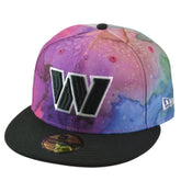 Washington Commanders Tie Dye 59FIFTY Fitted Hat – New Era NFL
