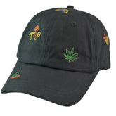 Empyre Roots Black Dad Hat – Embroidered Adjustable Streetwear Cap