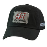 Kurt Busch #41 Stewart Haas Racing Distressed Patch Dad Hat