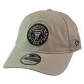 New Era 9TWENTY Inter Miami CF Khaki Meshback Adjustable Hat