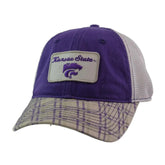 Kansas State Wildcats NCAA Plaid Bill Adjustable Hat by Signatures