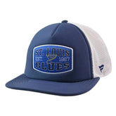 St. Louis Blues Fanatics NHL 2 Tone Foam Front Patch Trucker Snapback Hat