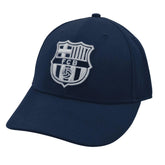 FCB FC Barcelona Football Club Soccer Team Navy Blue Strap back Hat