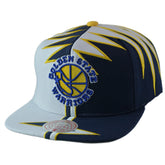 Golden State Warriors NBA Shockwave Men's Snapback Hat by Mitchell & Ness