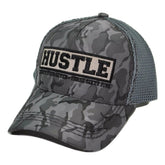 KB ETHOS Hustle 24/7 365 Gray Camouflage Trucker Style Cap