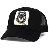 Animal Farm Style KB Ethos "Bully" Bulldog Black Mesh Trucker Hat