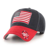 OHT Operation Hat Trick Red & Blue US Flag Adjustable Hat