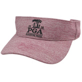 PGA Harding Park Burgundy Lightweight Golf Sun Visor