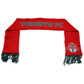 Toronto FC MLS Soccer Team Colors Core Knit Winter Scarf