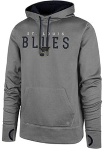 St. Louis Blues Grey Rush Line Forward NHL Hockey Pullover Sweatshirt Hoodie