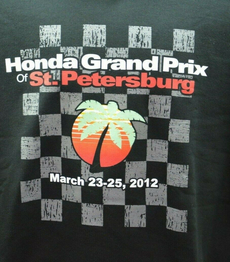 Honda Racing Grand Prix of St. Petersburg Indycar Hoddie hooded sweatshirt Close Up 