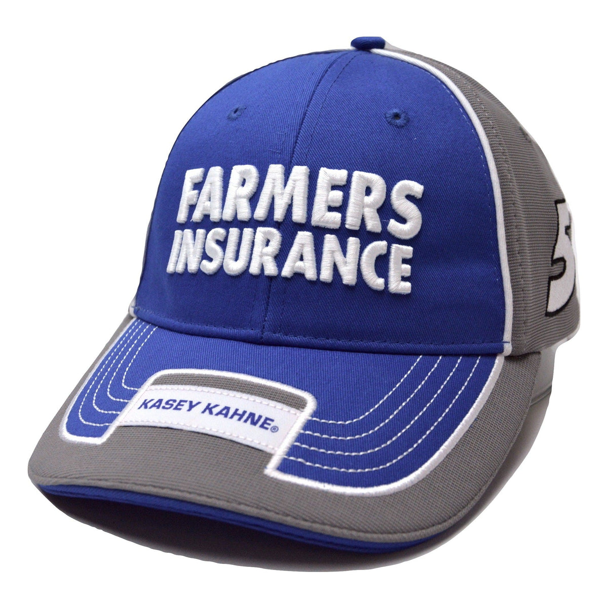 Kasey Kahne #5 Farmers Insurance NASCAR Adrenaline Adjustable Racing Cap Right Front View