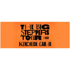 Kendrick Lamar Big Steppers Tour Oklama Embroidered Steppers Logo Black Bucket Hat