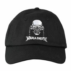 Primitive X Megadeth Vic Adjustable Black Strap Back Cap Dad Hat