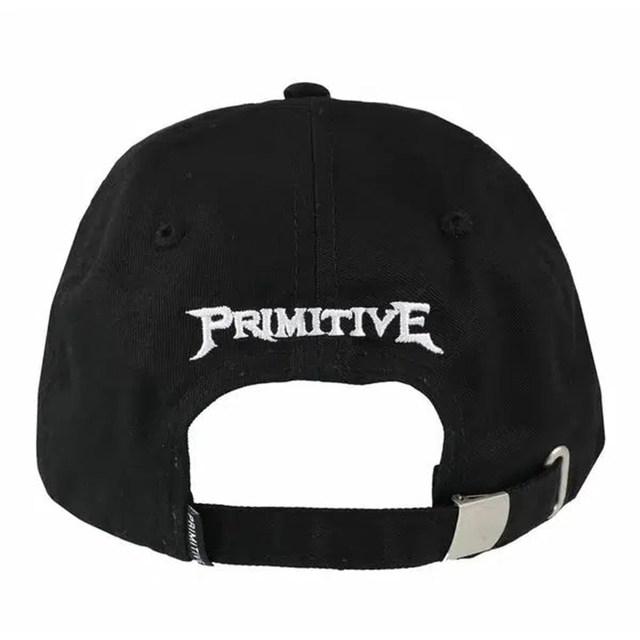 Primitive X Megadeth Vic Adjustable Black Strap Back Cap Dad Hat