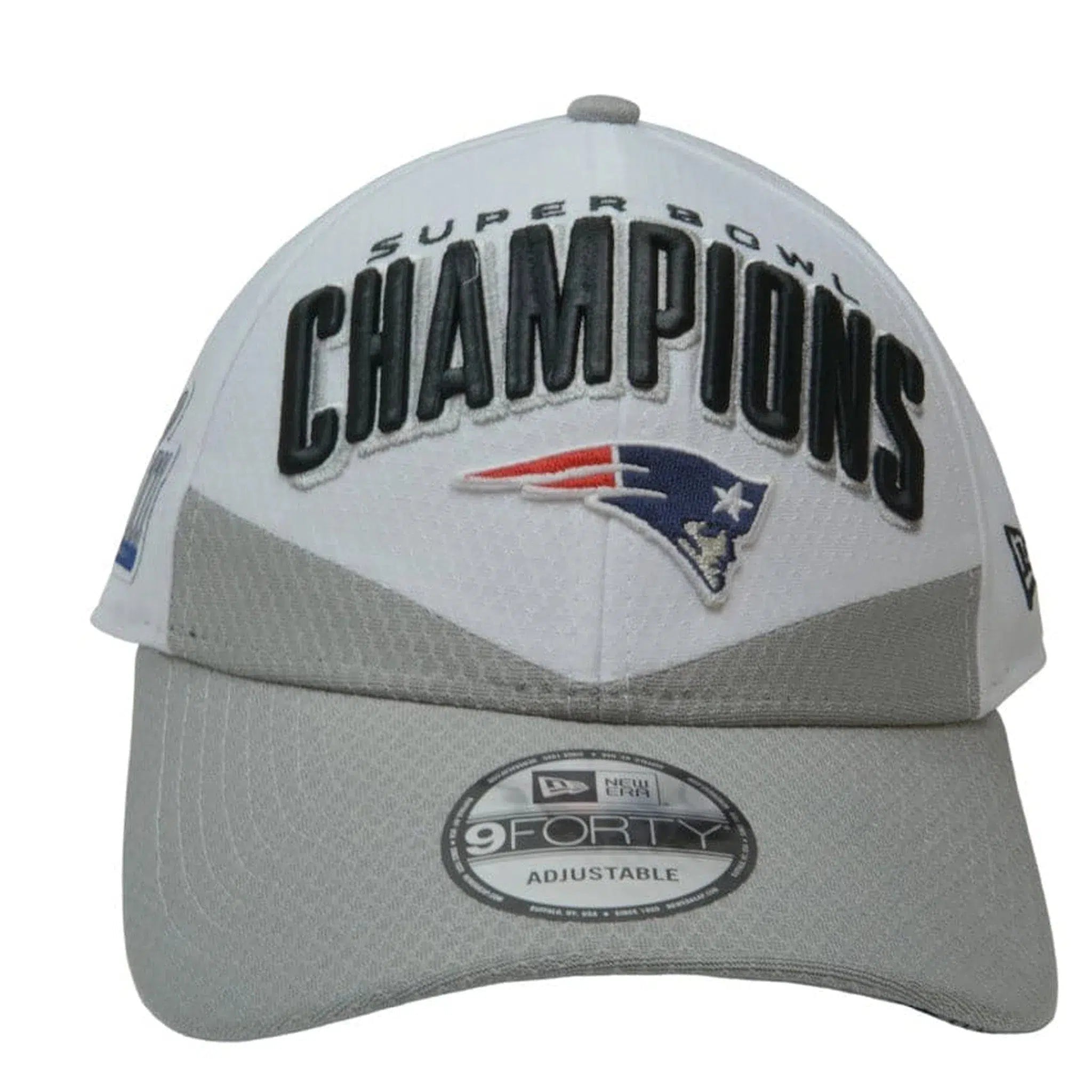 2019 NEW England Patriots Era 9FORTY Super Bowl 53 Champions Locker Hat Cap