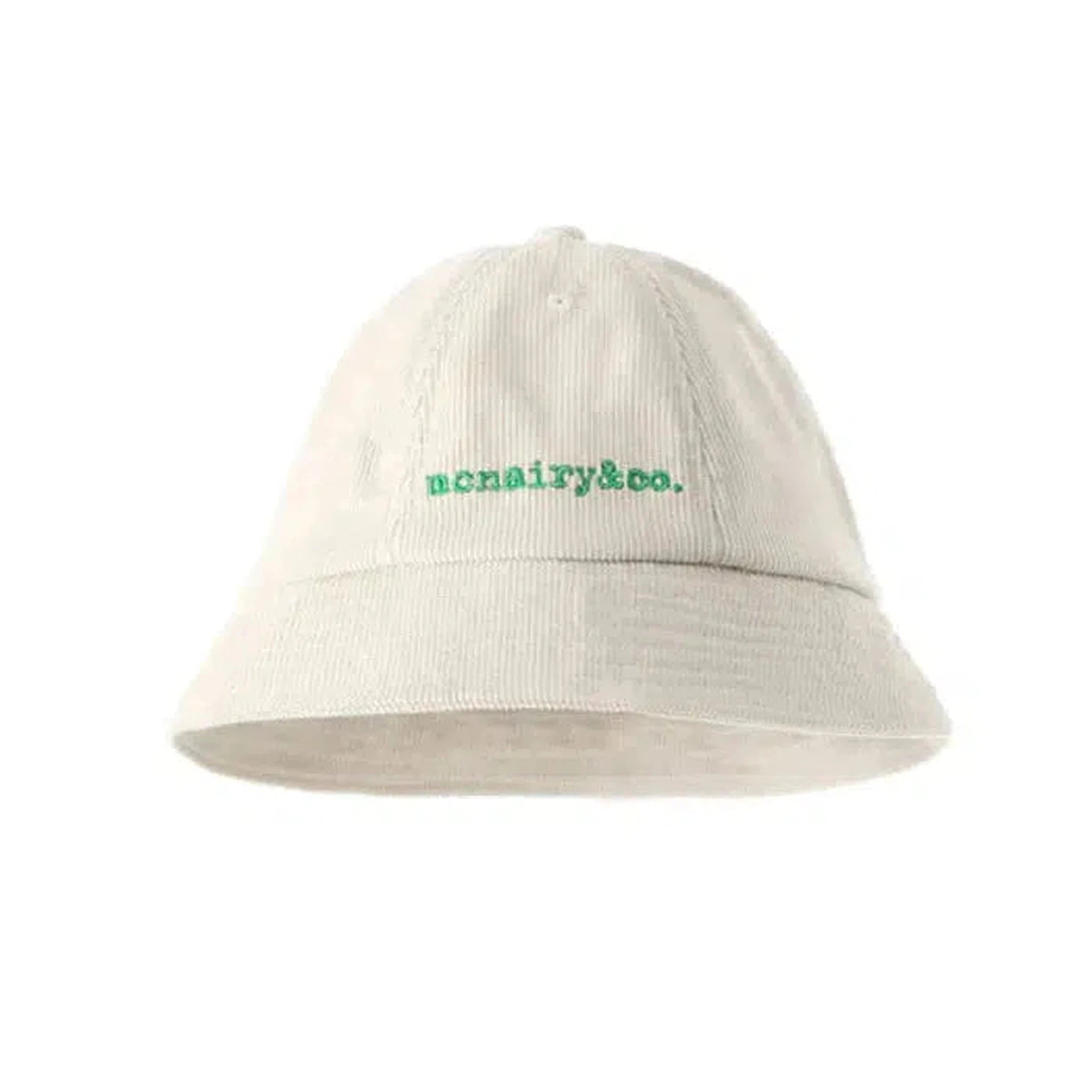 McNairy & Co ABA Gilligan Sand Beige Corduroy Bucket Hat