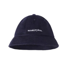 McNairy & Co ABA Gilligan Navy Blue Corduroy Bucket Hat