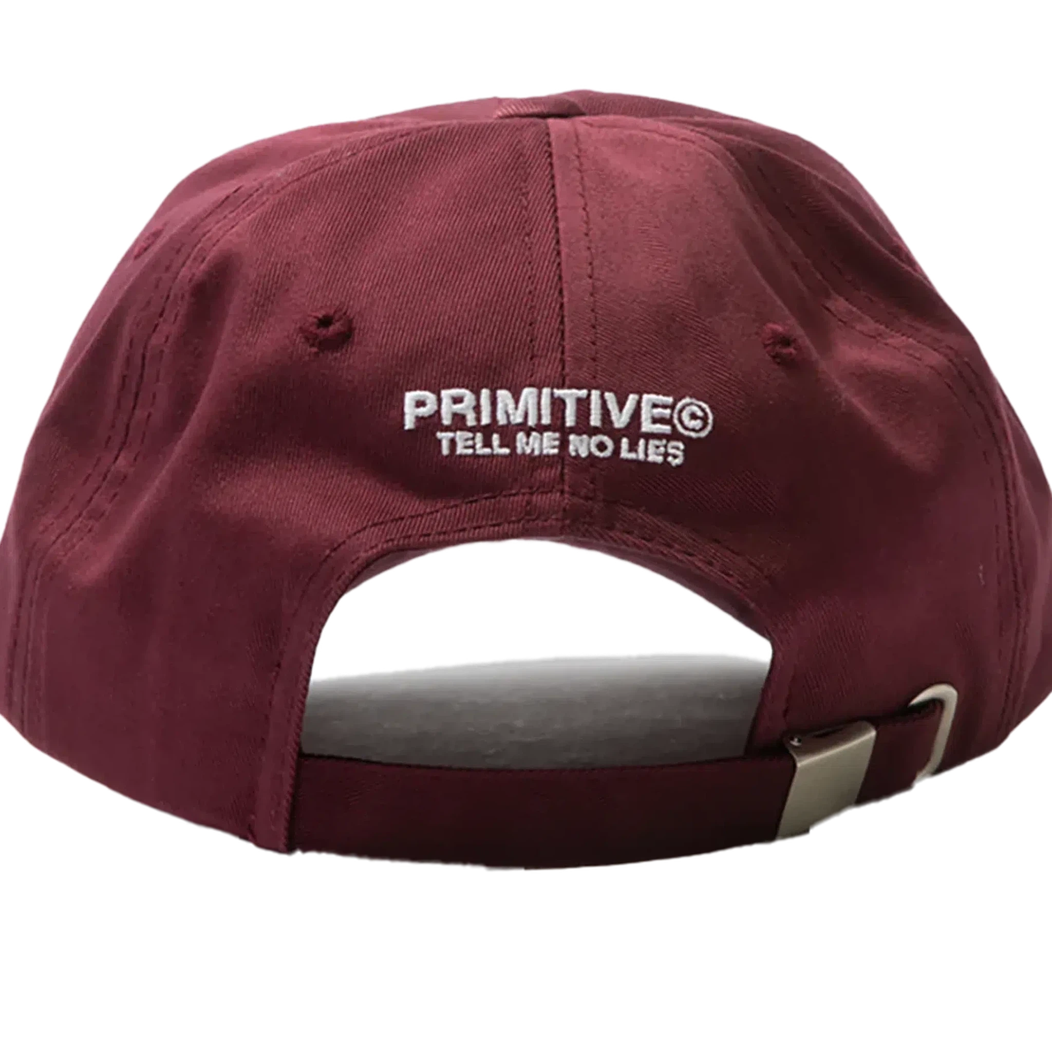 Primitive X Promises Adjustable Burgundy Strap Back Cap Dad Hat