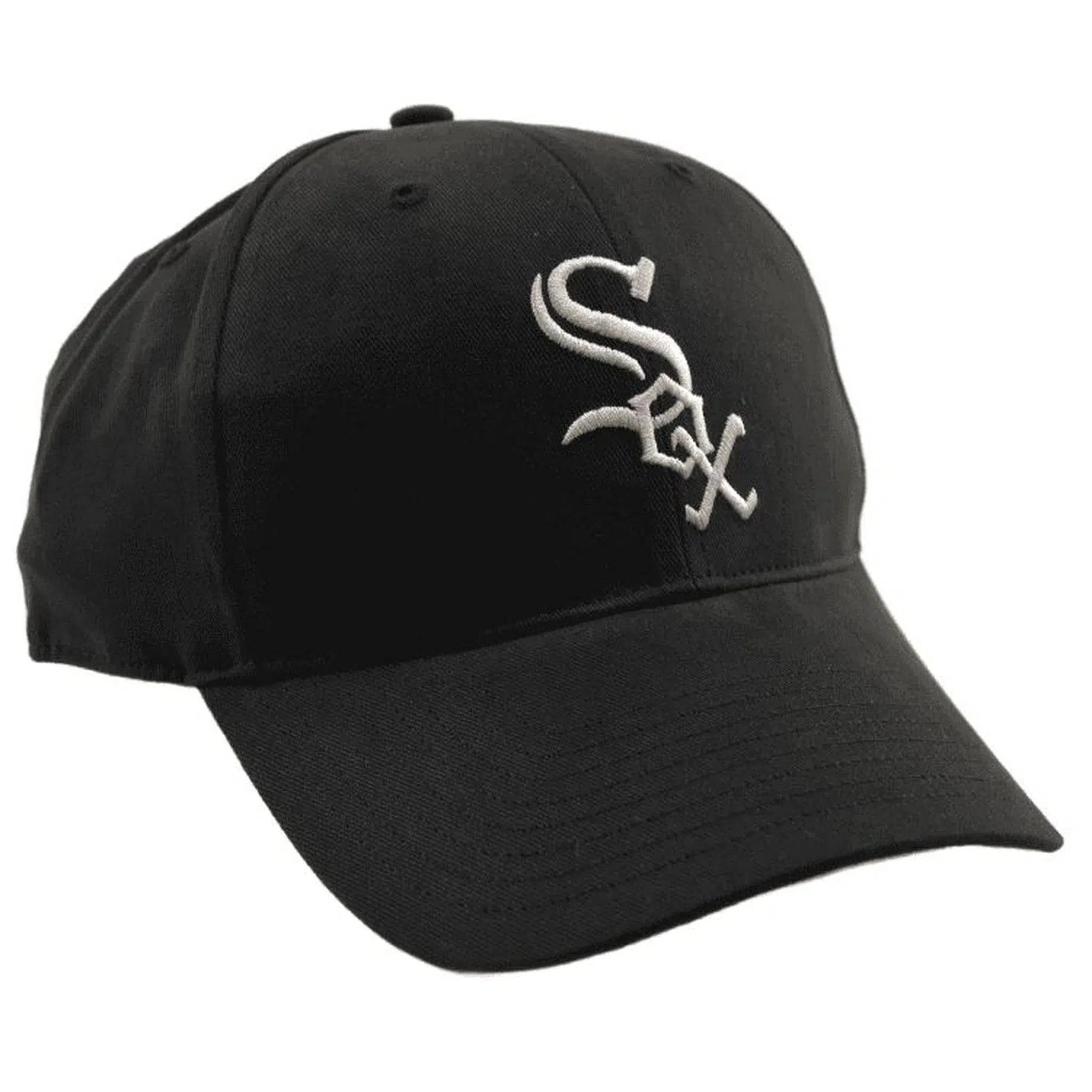 '47 Chicago White Sox MLB Baseball Black MVP Adjustable Cap Hat