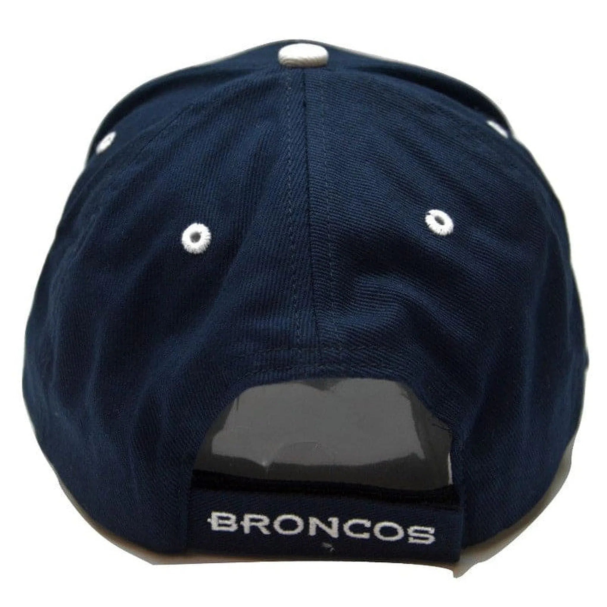 '47 Denver Broncos NFL Navy Blue Frost MVP Adjustable Football Cap