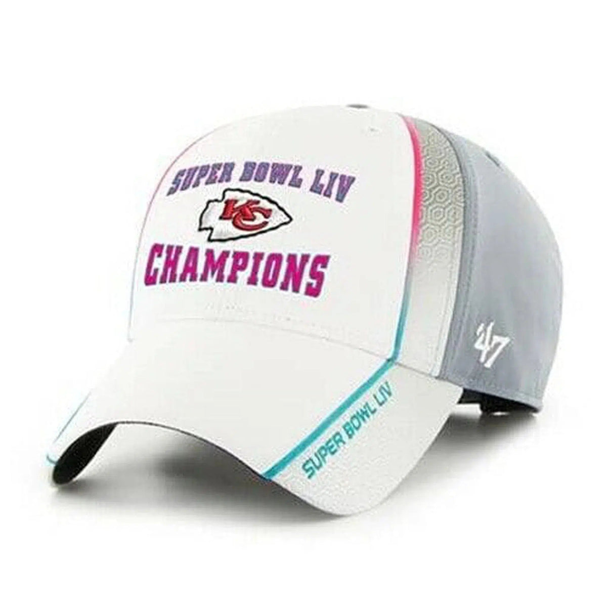 '47 Kansas City Chiefs NFL Superbowl LIV Champions MVP Adjustable Cap Hat