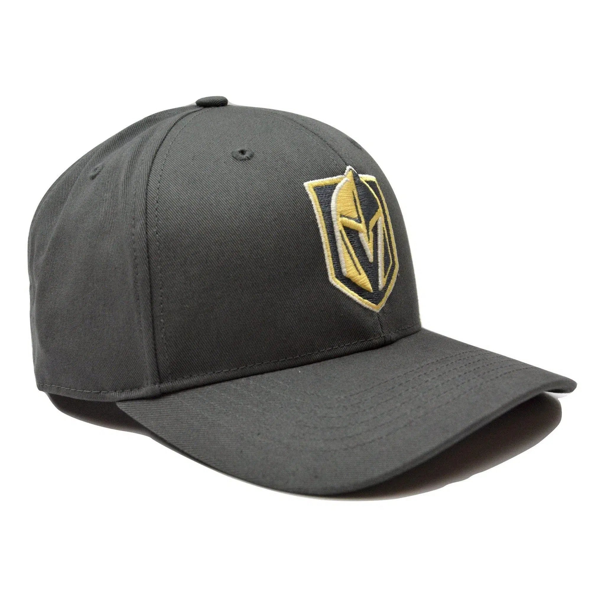 '47 Vegas Golden Knights NHL Charcoal Isle MVP DP Hockey Adjustable Cap