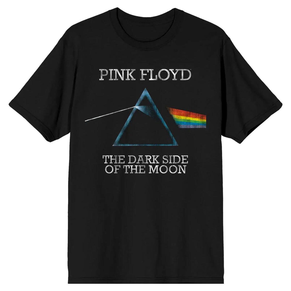 Men's PInk Floyd Dark Side of the Moon Classic Rock & Roll Black T-Shirt