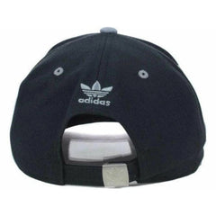 Adidas Black & Gray Swing Logo Strap Back Cap