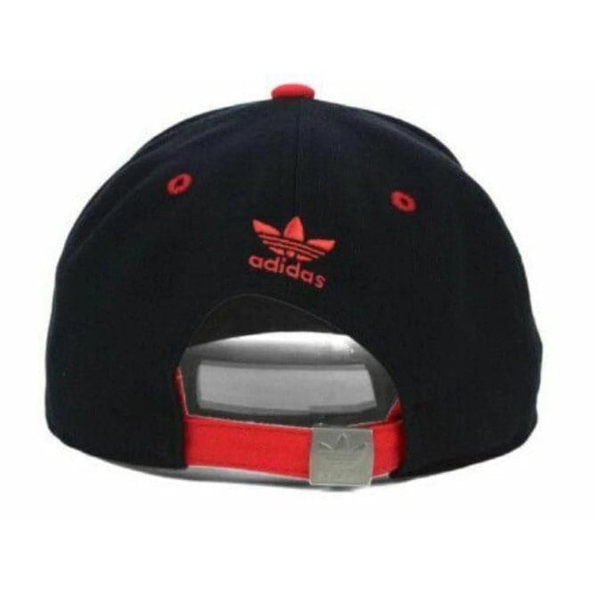 Adidas Black & Red Swing Logo Strap Back Cap