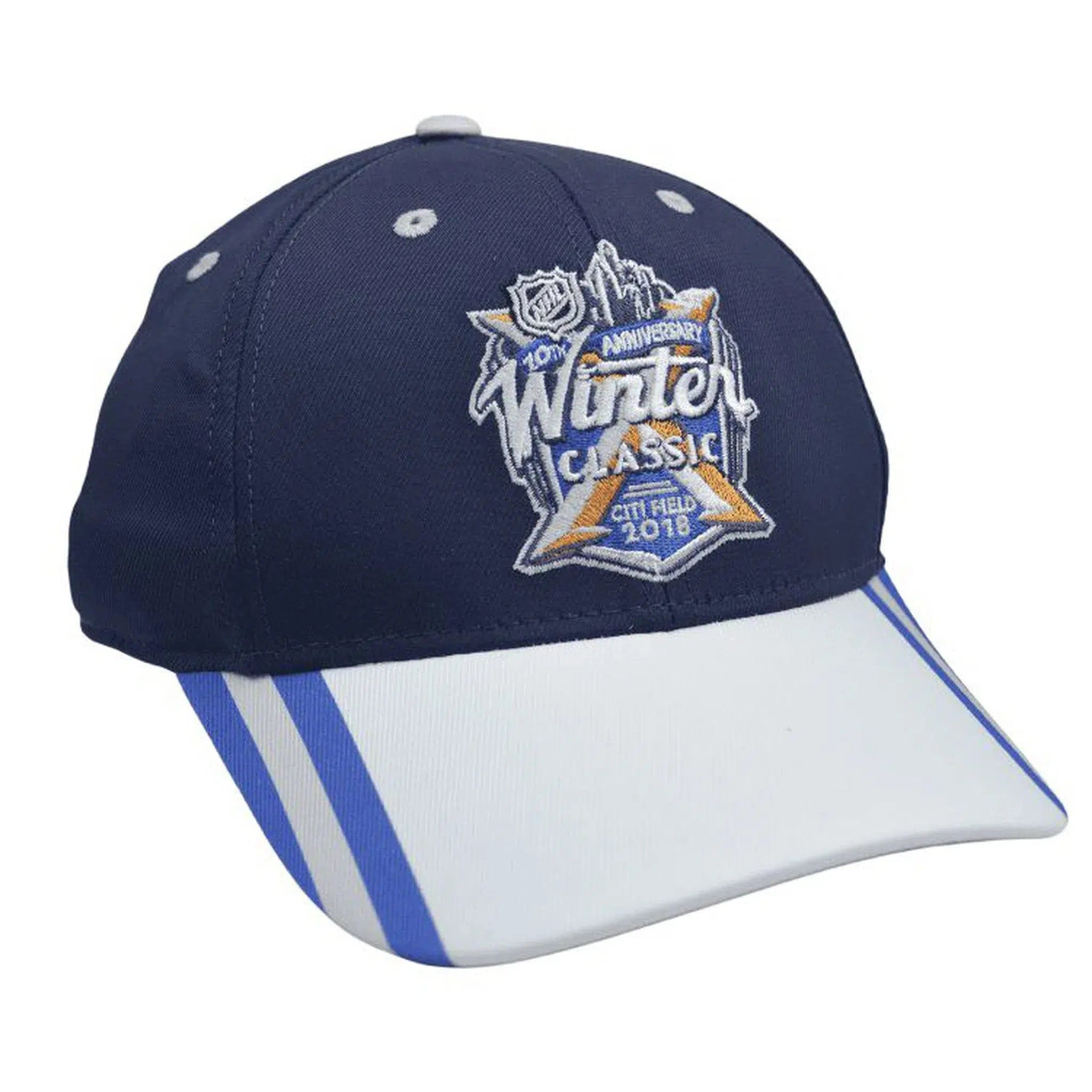 Adidas NHL Hockey 10th Anniversary Winter Classic Flex Fit Citi Field Event Hat